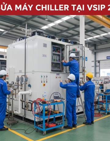 Sửa Máy Chiller Tại Vsip 2