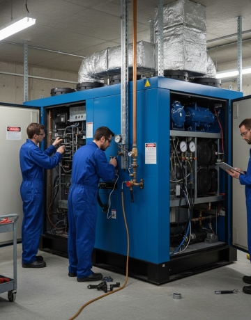 Sửa chữa chiller tại Bình Dương